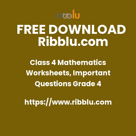 math worksheets for grade 4 cbse Download CBSE Class 4 Maths Worksheets 2022 - Free PDF